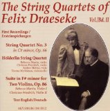 STRING QUARTETS OF FELIX DRAESEKE VOL. 2