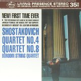 STRING QUARTETS NOS 4 & 8 (1962,LTD.AUDIOPHILE)