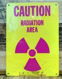 CAUTION RADIATION AREA/ LIM PAPER SLEEVE