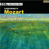 EVERYBODY'S MOZART PIANO CONCERTOS 17,20,22,24